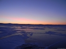 Зимний рассвет на Байкале