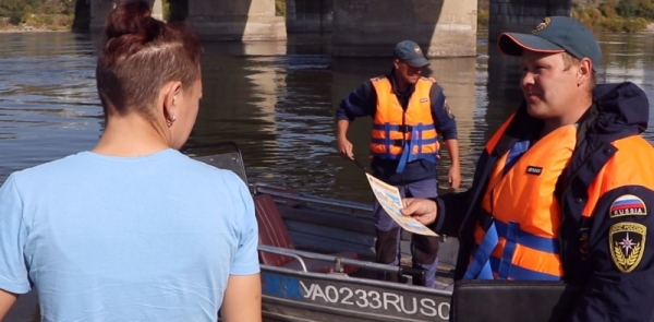 Сотрудники ГИМС продолжают патрулирование водоёмов 