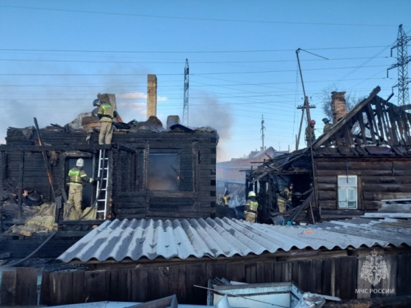 Короткое замыкание послужило причиной пожара в г. Улан-Удэ 