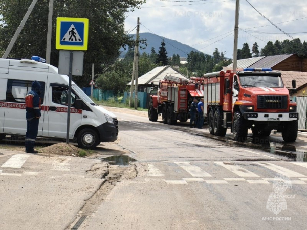 Три несовершеннолетних пострадали на пожаре в Бурятии 