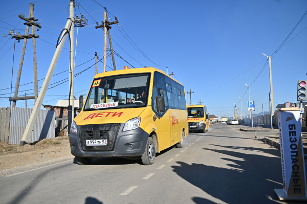 В четырех селах Иволгинского района Бурятии открылись новые дороги