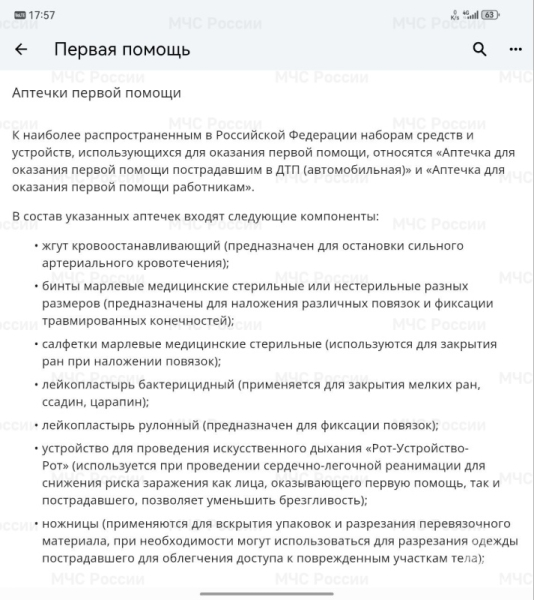 МЧС России активно развивает одноименное приложение-помощник 