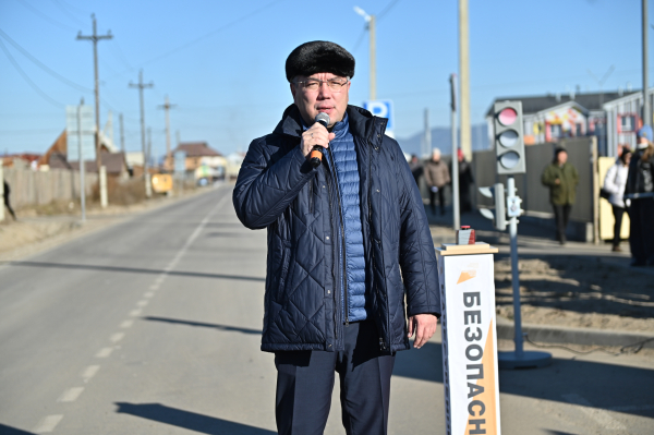 В четырех селах Иволгинского района Бурятии открылись новые дороги