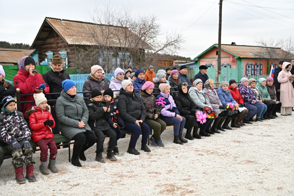 В селе Хасурта установили памятник погибшим участникам СВО  