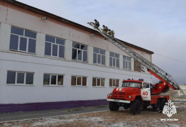 Пожарно-тактическое учение прошло в Гусиноозерске 