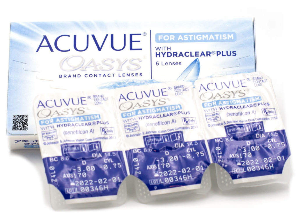 Линзы Acuvue Oasys for Astigmatism